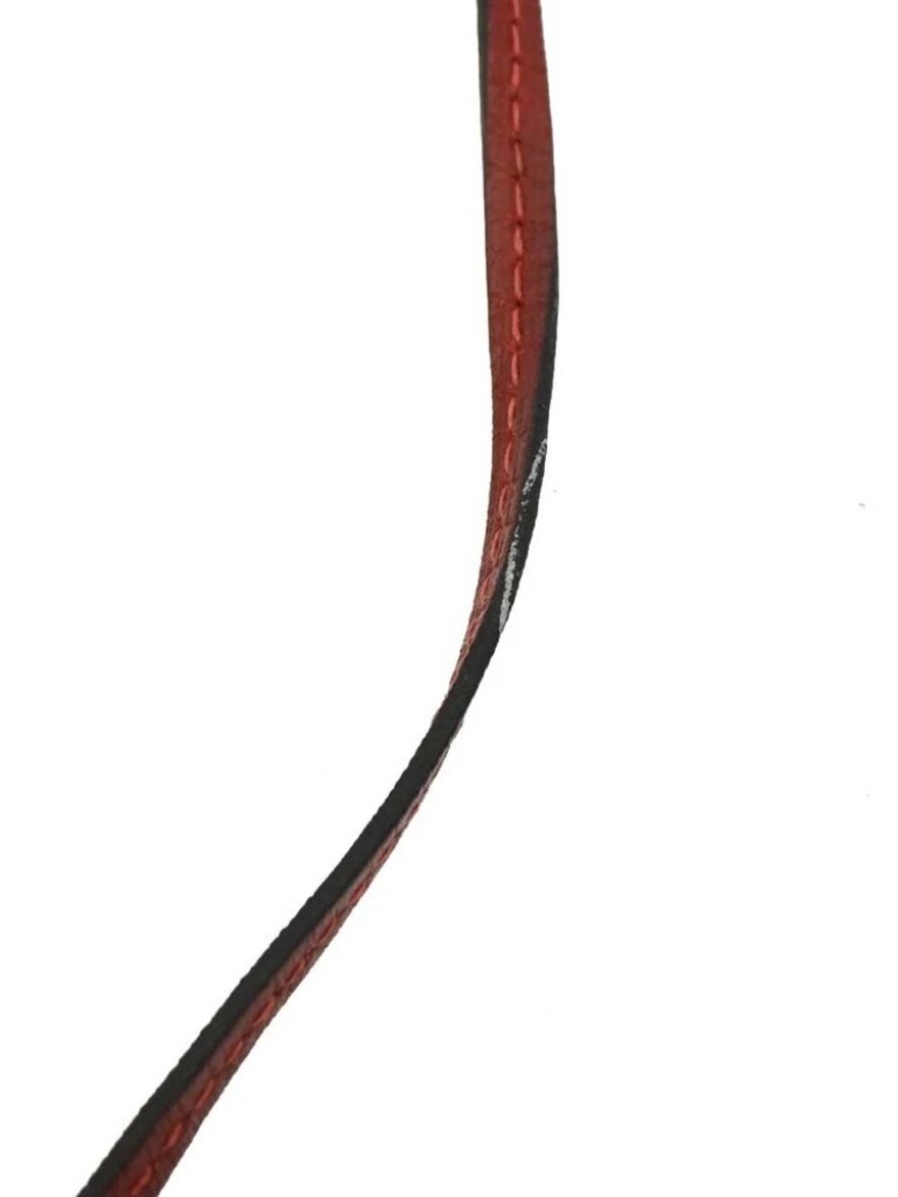 Hermes Rouge H Chamonix Clochette Necklace Pendant 118007 - Picture 8 of 11